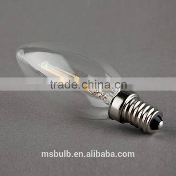 Tailed Candle LED Filament Bulb C35 2W 4w Bulb LED Filament,LED Bulb Light photo-6