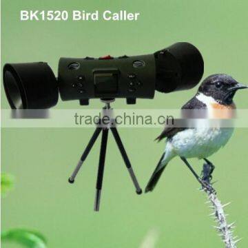 Outdoor electronic bird caller for hunting area