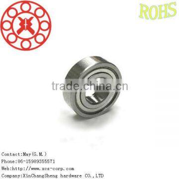 3/16x3/8x1/8 Inch deep groove ball bearing R166