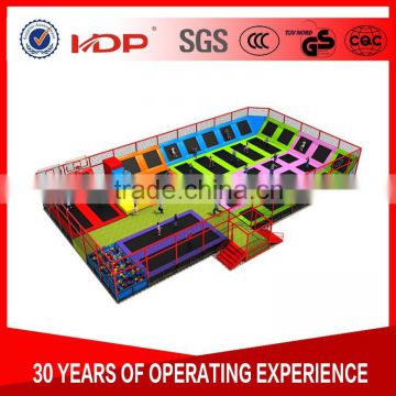 New design colorful trampoline park, cheap trampoline