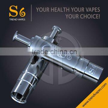 2014 Hottest IJOY Trend Vapes Dual Coils Tank S6 Clearomizer Big Vapor E Cigarette