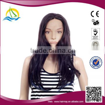 Quality guaranteed Heat synthetic Fiber front lace wig synthetic