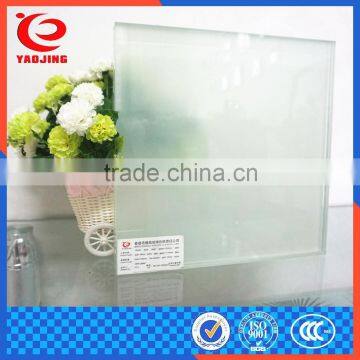 6.38mm milk white laminated glass