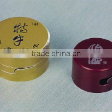 aluminum side pull-open cap/aluminium pilfer proof cap