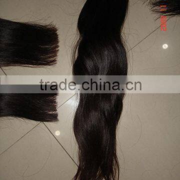 Virgin Remy Raw Human Hair / Natural Color Remy Weft Hair