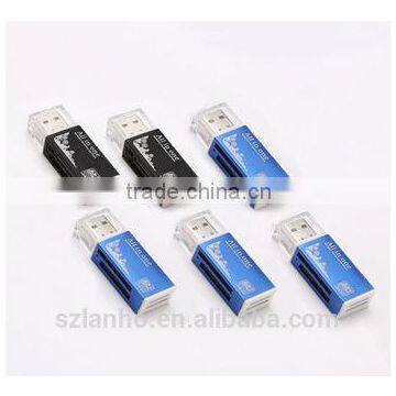 2016 new wholesale 4 in1 USB 2.0 Memory Card Reader multi function