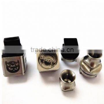 authentic hellboy atomizer Unique square body design e-cigarette Hellboy rda atomizer