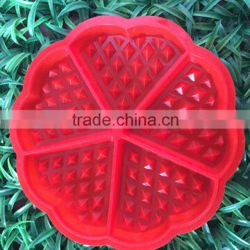 4 Cavity Waffles Cake Chocolate Silicone Mold Baking Mould Pan Bubble Waffle photo-6