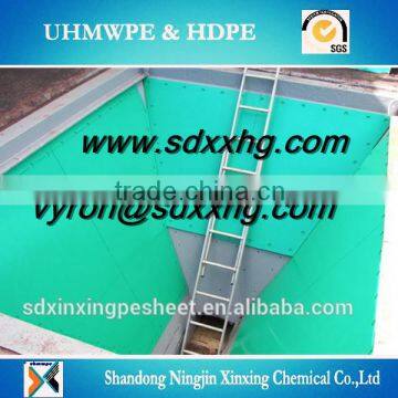 inadherent/ wear & corrosion /UHMWPE/HDPE dump trailer liner sheet