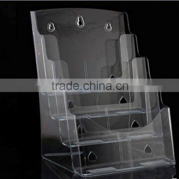 China suppler acrylic material acrylic brochure holder