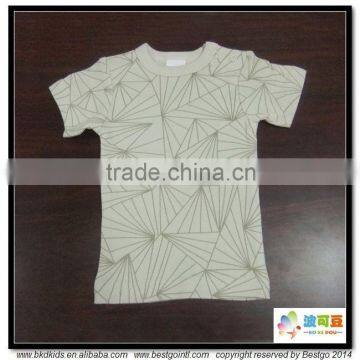 BKD GOTS organic cotton printed infant tshirts