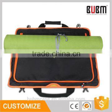 BUBM Manufacturer Zipper Openning Canvas Yoga Mat Bag Gym Yoga Tote Bag photo-4