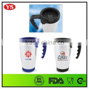 400 ml thermal double wall mug with handle