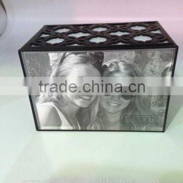 acrylic led lighted picture photo frames box wholesale