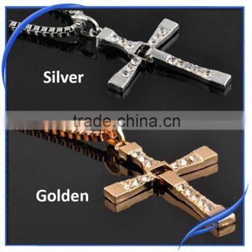 Stainless Steel Jewelry mens gold cross pendants