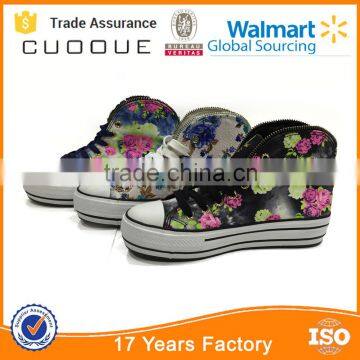 Women High Top Shoes Canvas Shoes photo-4