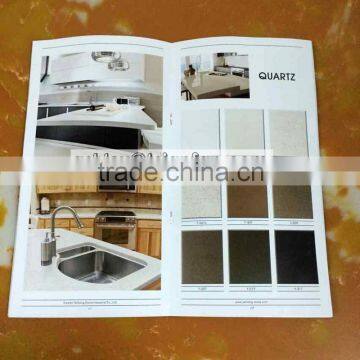 Colorful Printing Paper Book Brochure Design/stone Product Advertising Printing Brochure P020 photo-3