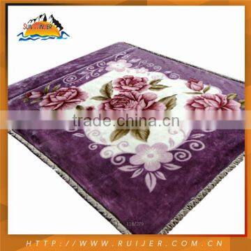 Cheap Colorful Unique Design Dubai Blanket