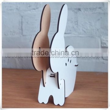 DIY educational wood toys cute animal shapes