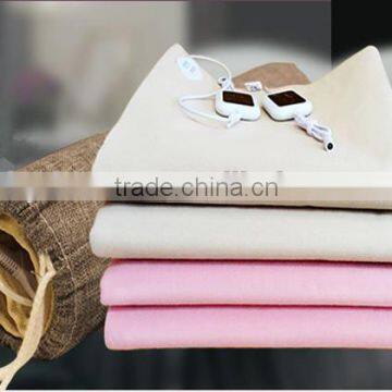 China supplier 2016 new product breathable cotton blanket electric heating blanket