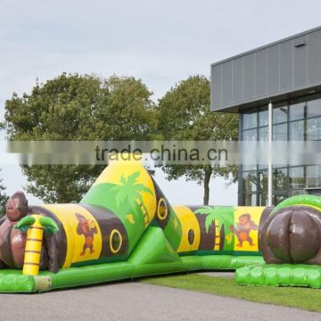 inflatable gorilla tunnel/inflatable tunnels for kids /pvc cheap inflatable tunnel