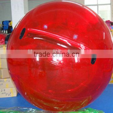 Red water walking ball for adults