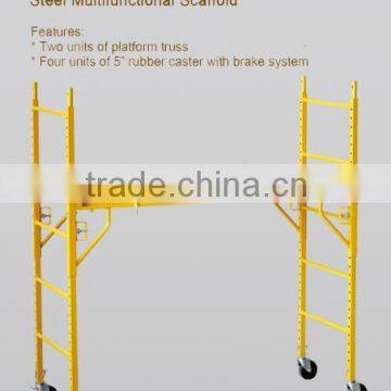 6ft Stackable, adjustable, Steel Scaffold Base Unit
