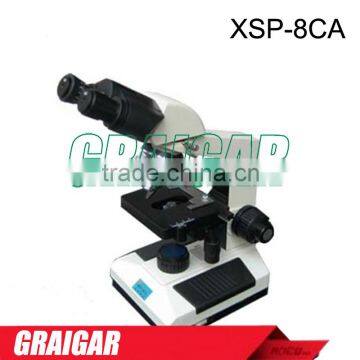 Pathology Histology Medicine Binocular Biological Microscope XSP-8CA 360 degree rotatable, monocular 30 degree tilt