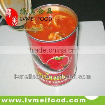 canned style/solid wholesales OEM Canned Mackerel Fish In Tomato Sauce-125g BRC,FDA,HACCP Certification