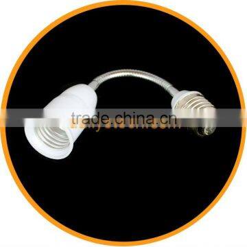 E27 to E27 Flexible Twis Base Extension LED Light Bulb Lamp Extend Adapter 20cm