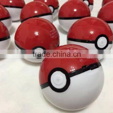 2016 Factory China Very Hot Best Sell Pokemon Go Pokeball 12000 Mah LED Phone Charge Pokeman Power Bank Pokemon Free Sample photo-2