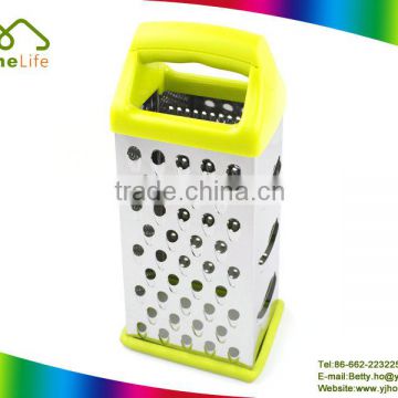 2015 Kitchen Useful 4-side Vegetable Slicer Square Grater Cheese Grater