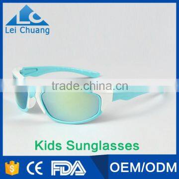 free sample fashion sport kids sunglasses for children 1117