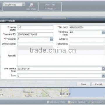 web/pc/android/IOS gps tracking software for Queclink gps tracker gps locator