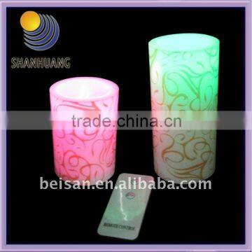 Paraffin Wax Remote Control Flameless LED Candles