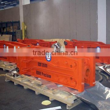 Top tye hydraulic breaker