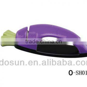 funny eggplant shape knife sharpener