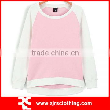 Women's Light Weight Cotton Pullover Women's 100% Cotton Plain Sweatshirt