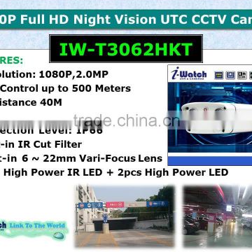 IW-T3062HKT 1080P Full HD Night Vision UTC CCTV Camera