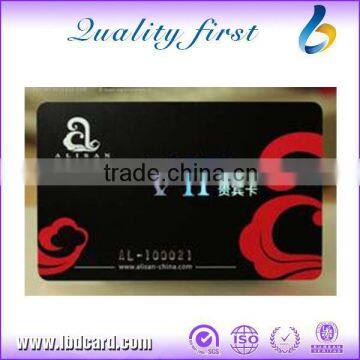 Manufacture Gold Hot Stamping PVC Cards