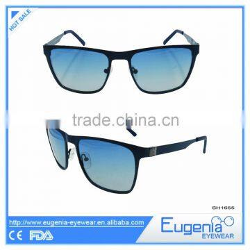 hand made engrave logo UV400 polarized lens sunglasses