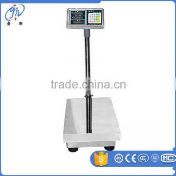 digital industrial weighing platform scale / 300kg platform scale food scale supplier