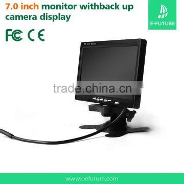 7 Inches Rear View Mirror Car Monitor/stand Alone Bracket photo-3