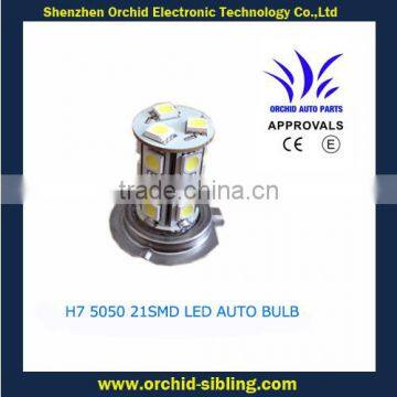 H7 5050 21SMD auto led bulb 24v