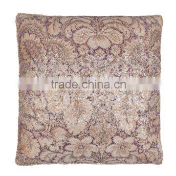 HORTENIA DIGITAL PRINTED SEQUINED DECORATIVE CUSHION