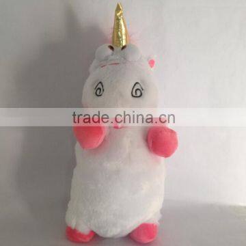 Hola white stuffed plush unicorn toy/plush toy/stuffed plush toy