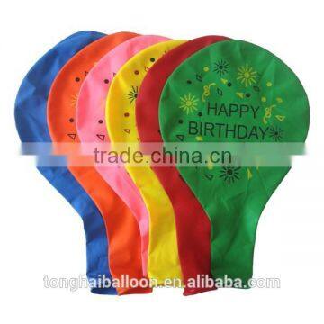 Wholesale 36inch giant flat balloon/latex giant balloon