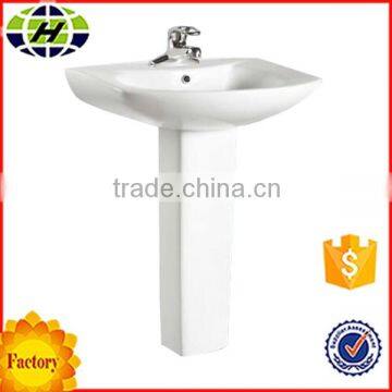 sanitary ware ceramic bathroom pedestal wash basin sink parts