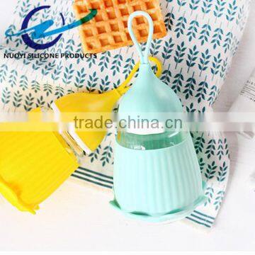 Cute Children Bottle Silicone Cup Sleeve photo-5