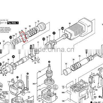 GSH 11E Demolition Hammer Replace Parts Stopping Device / Jaw (#1612300025) photo-2